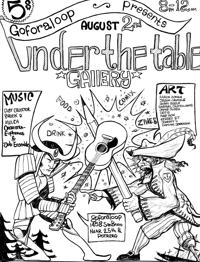 under the table flyer 1